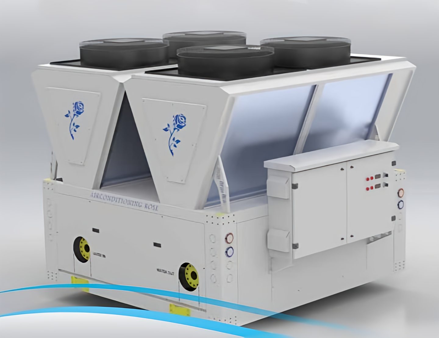 چیلر هوا خنک رز صنعت 60 تن مدل...