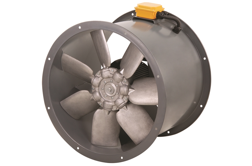 فن آکسیال سیلندری سه فاز دمنده DASP-WN150-4T-1000-24DEG