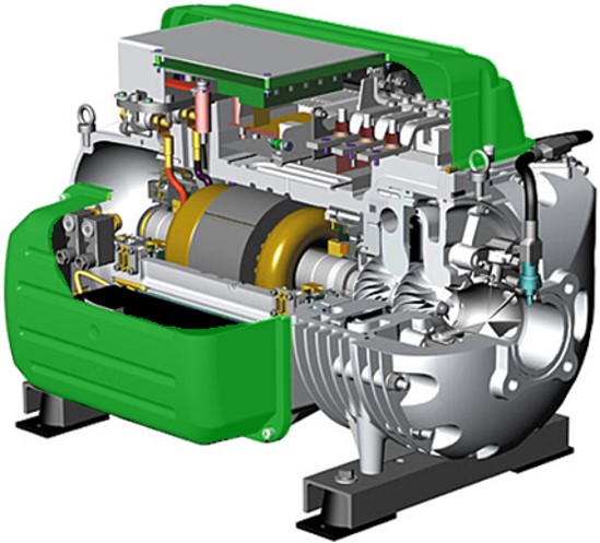انواع چیلر هوا خنک بر اساس نوع کمپرسور